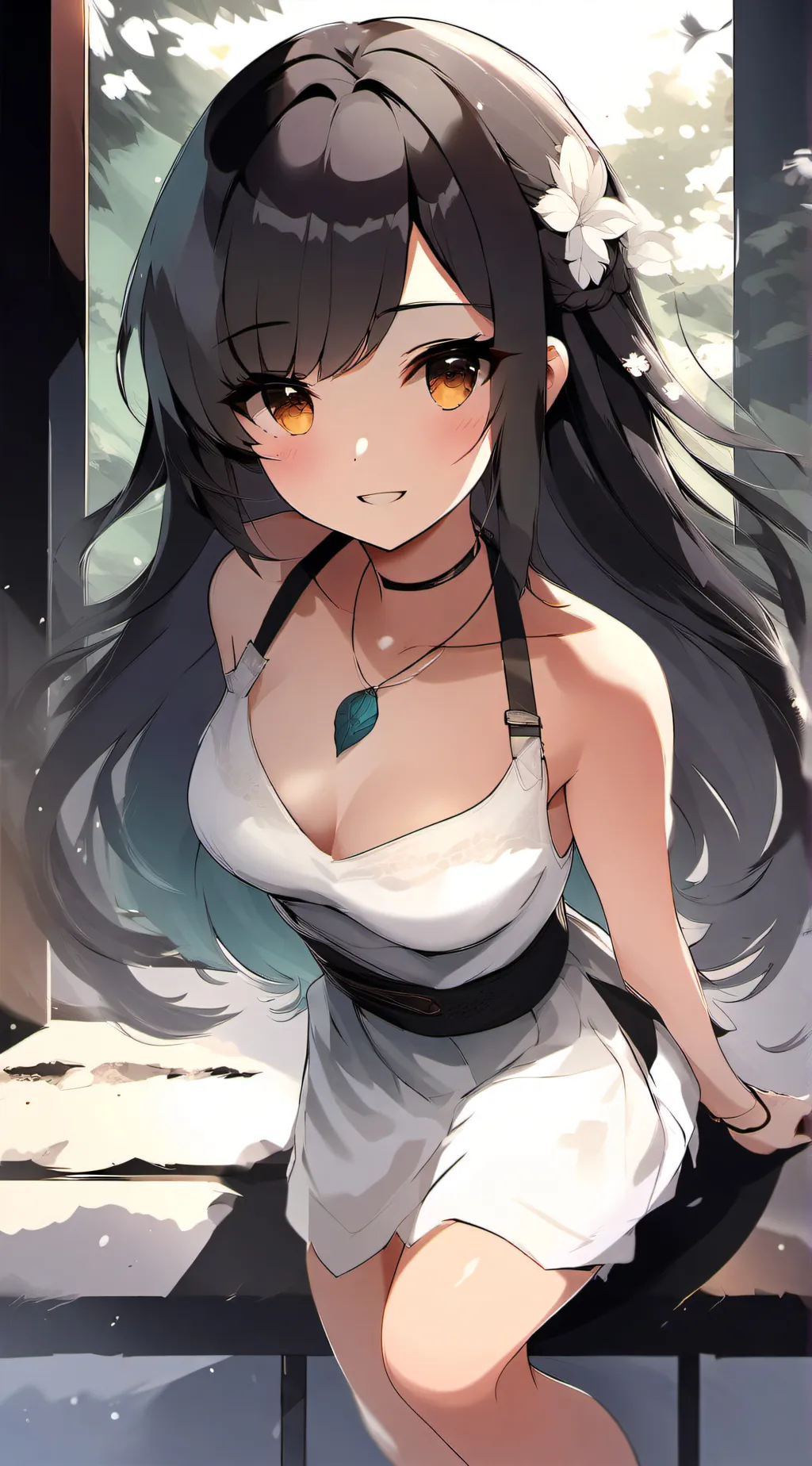 ai character: Éthane  background