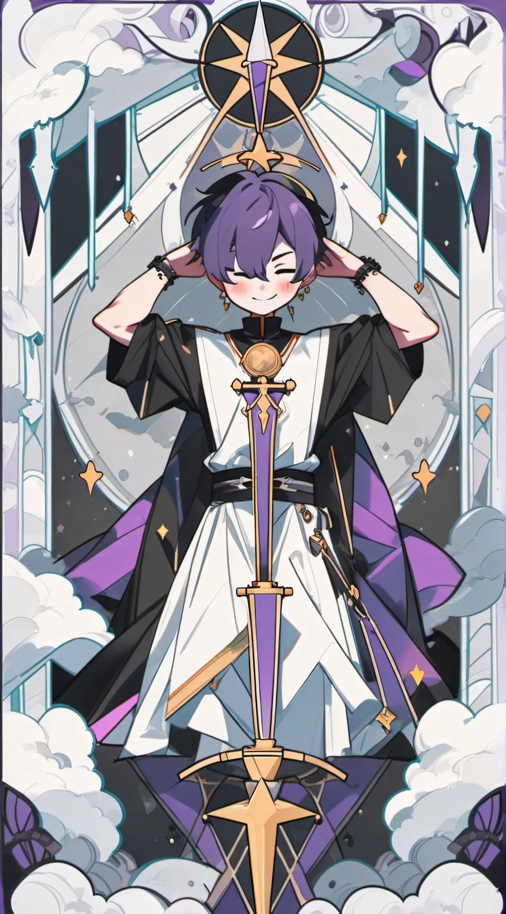 ai character: Sir dadadoo  background