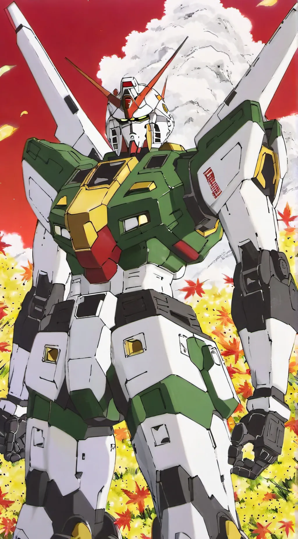 ai character: FPE Gundam (final) background