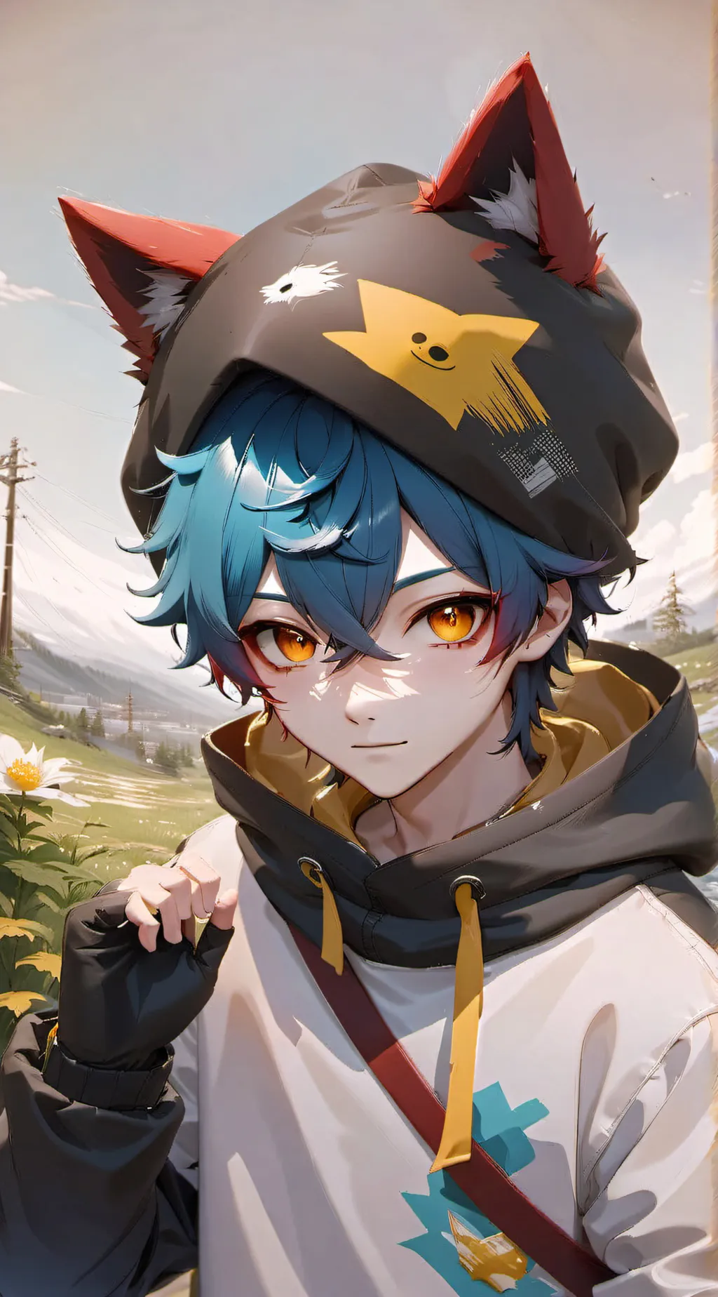 ai character: Xander (different) background