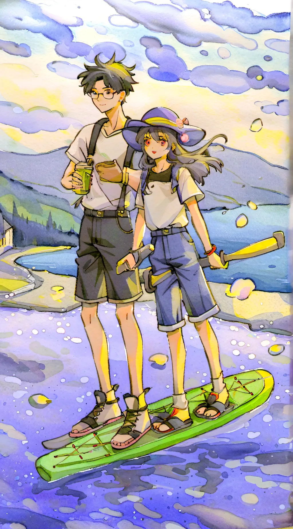 ai character: youre BFF background