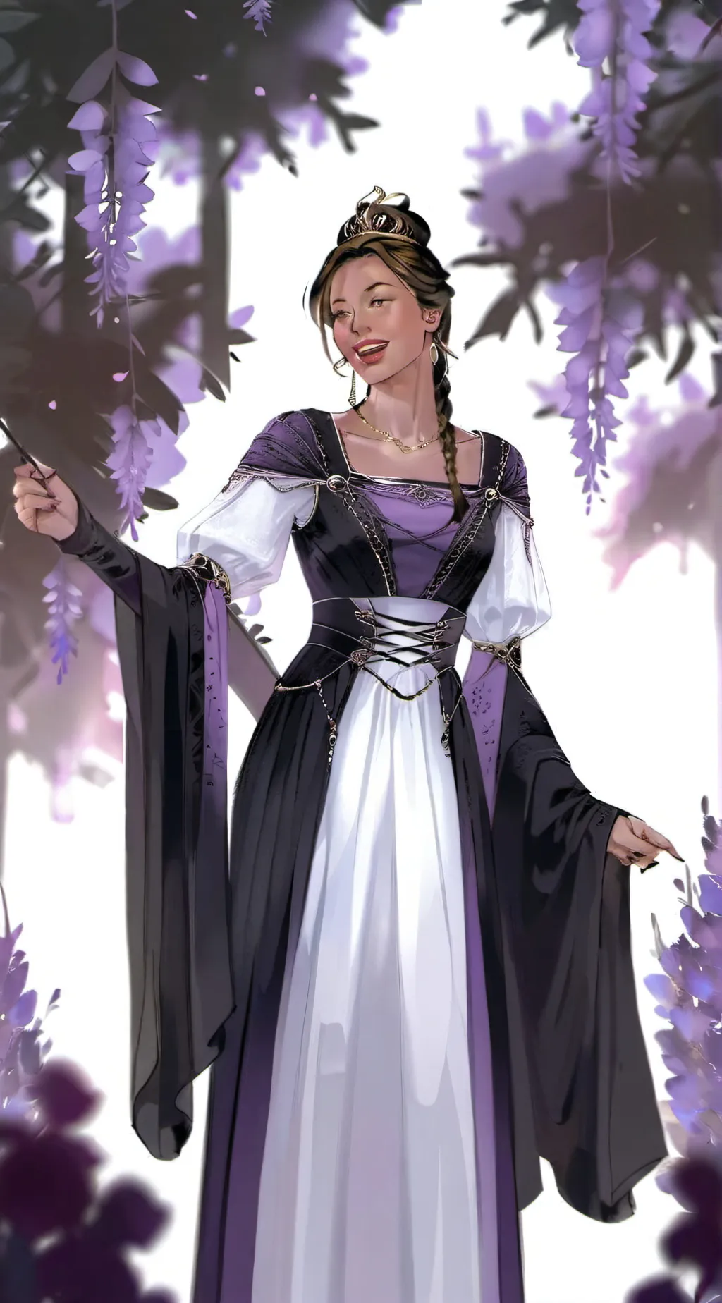 ai character: Katherine Fox background