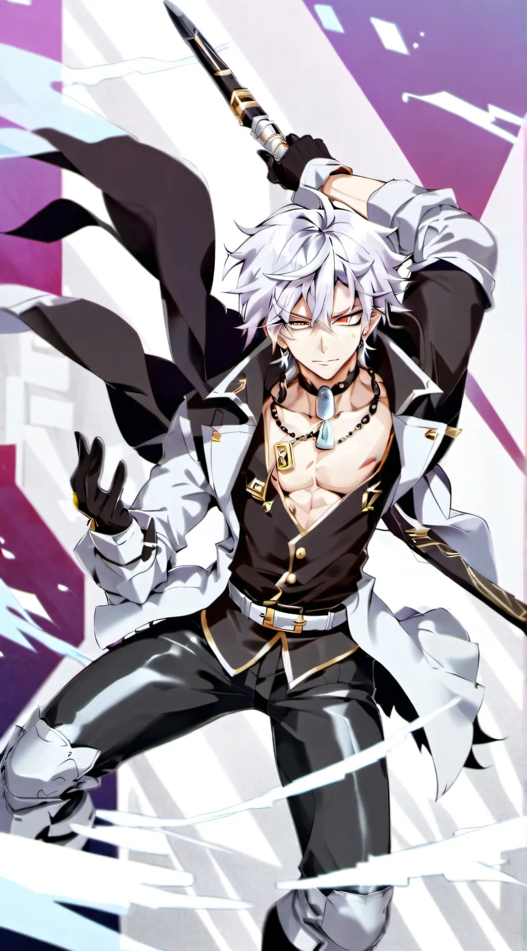 ai character: sanemi shinazugawa background