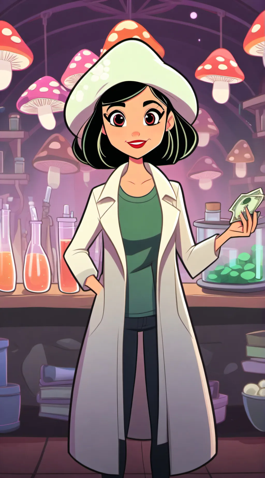 ai character: Mia background