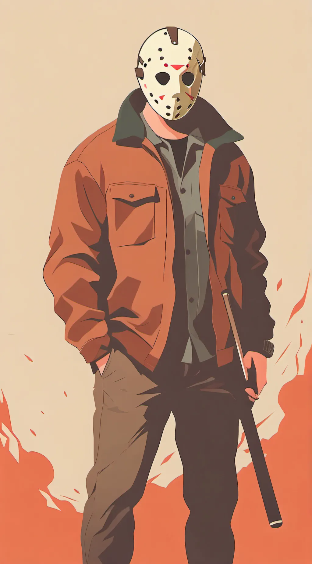 ai character: Jason voorhees background