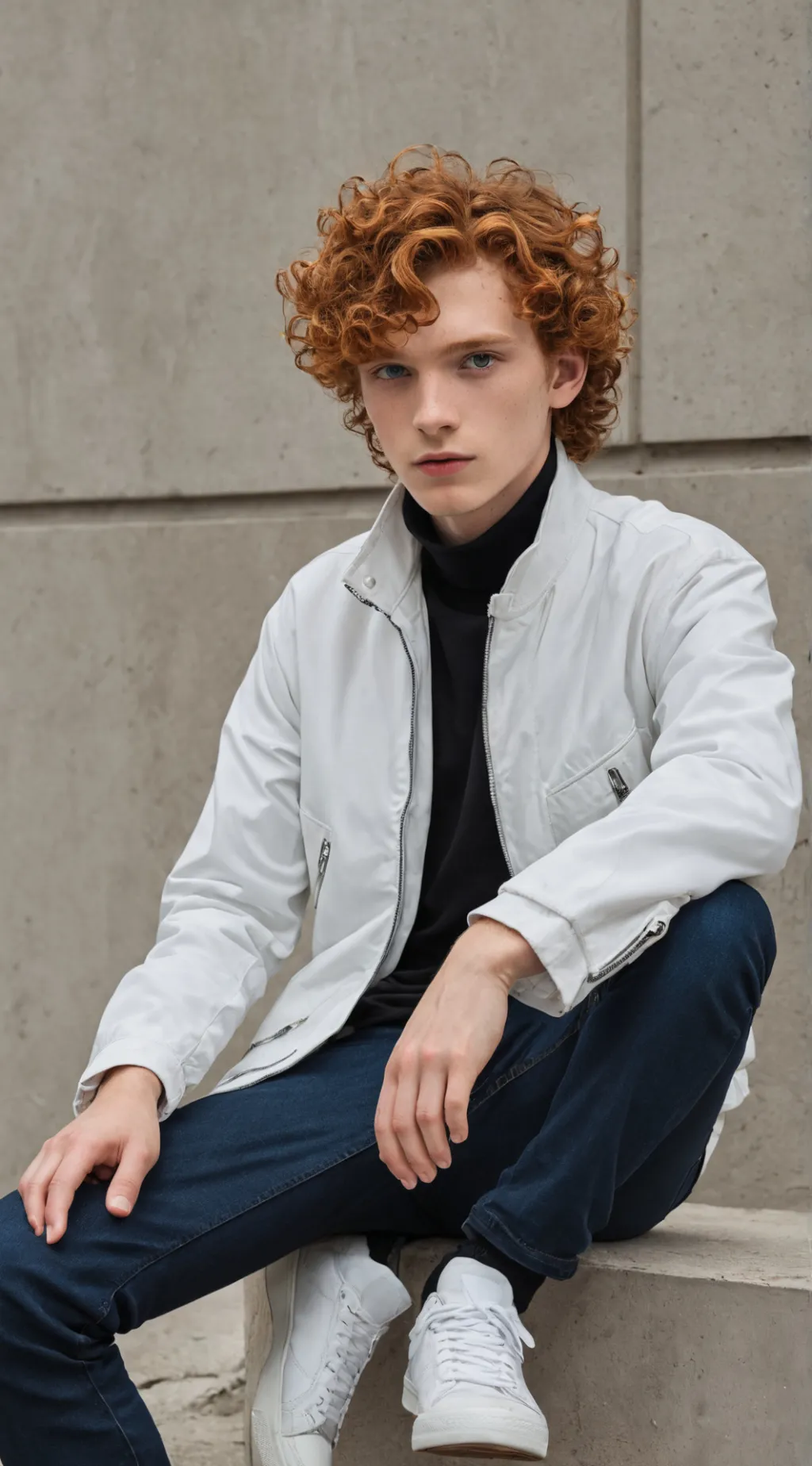 ai character: Sky background