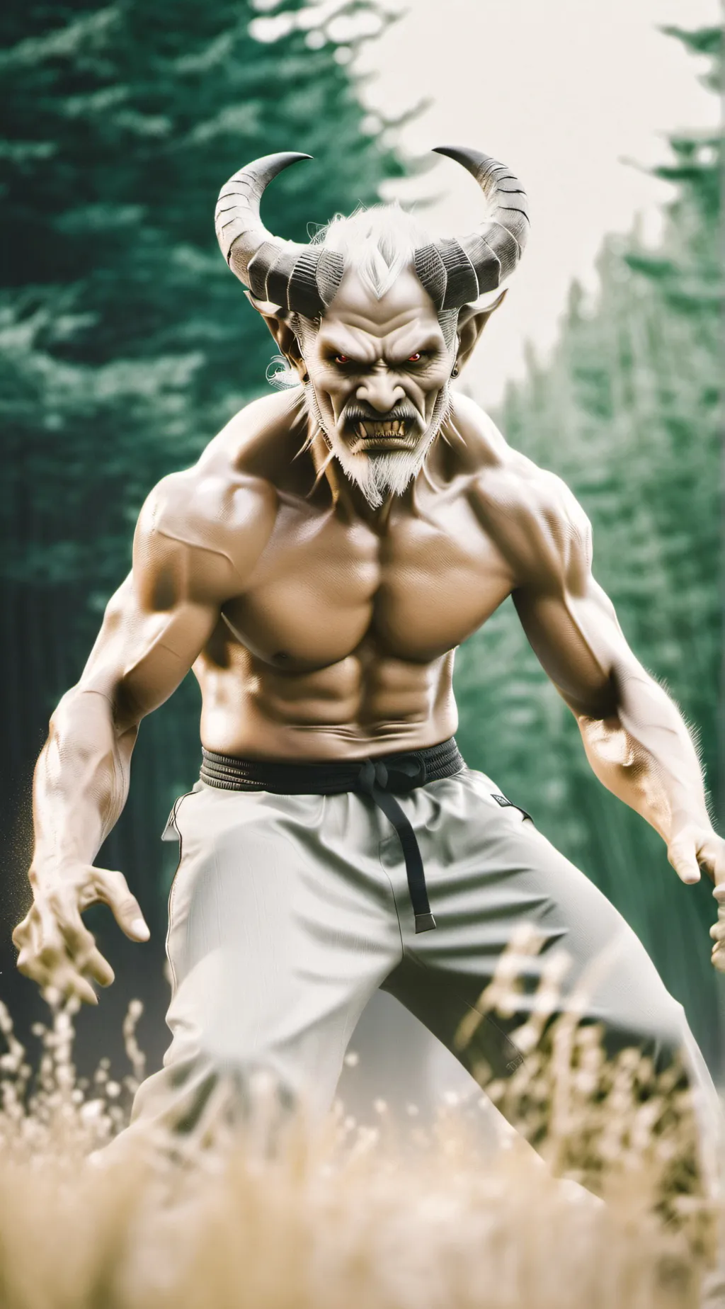 ai character: devil subject 2 background