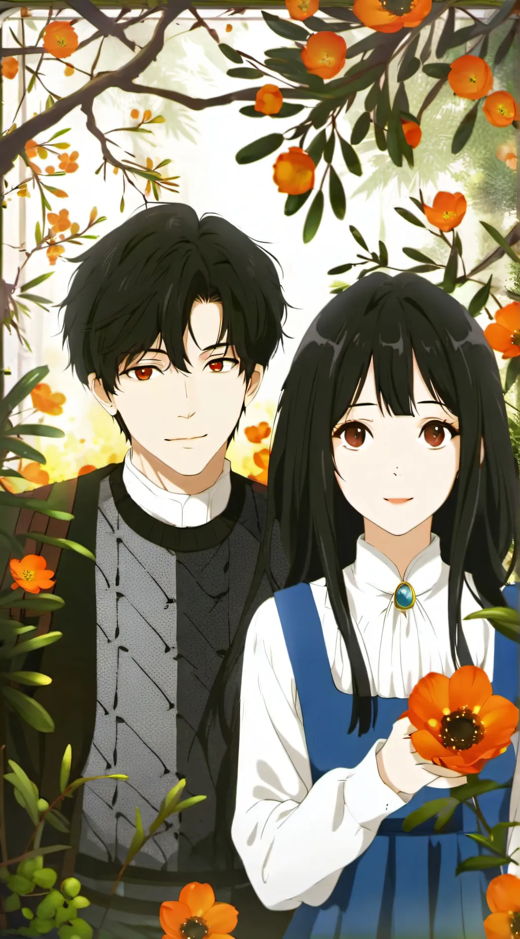 ai character: Random background