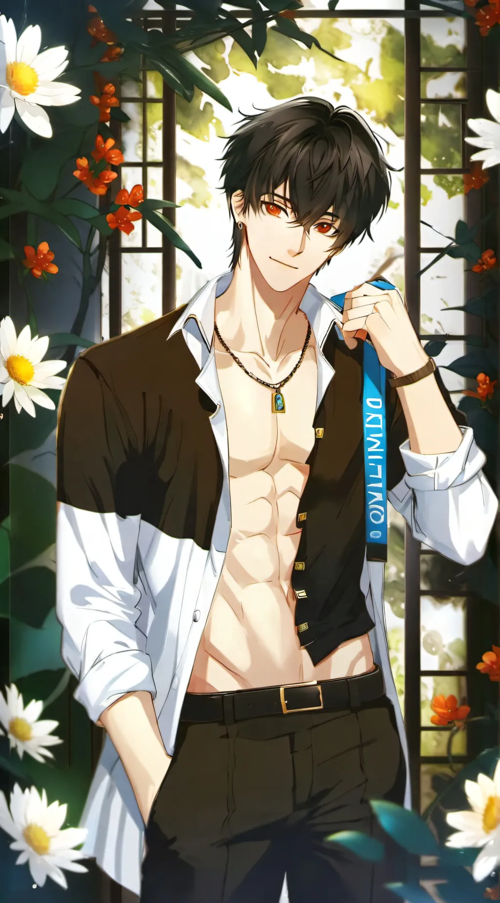 ai character: groom background