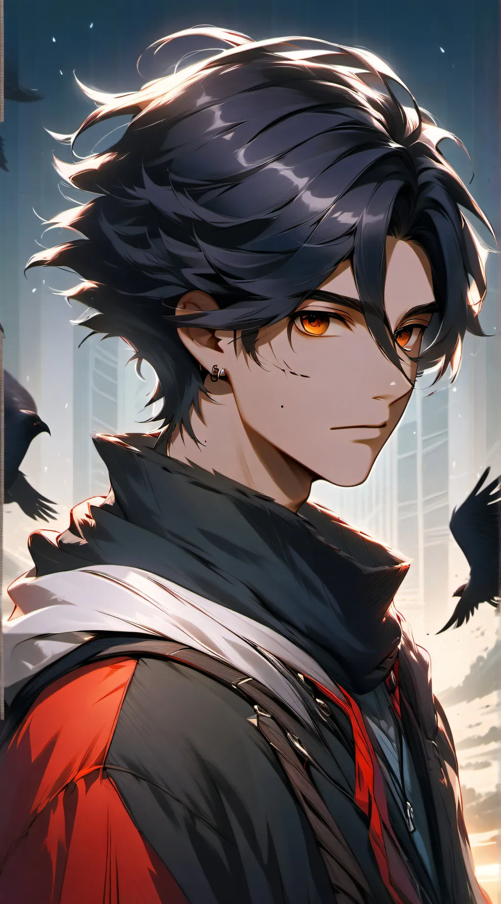 ai character: Orion background