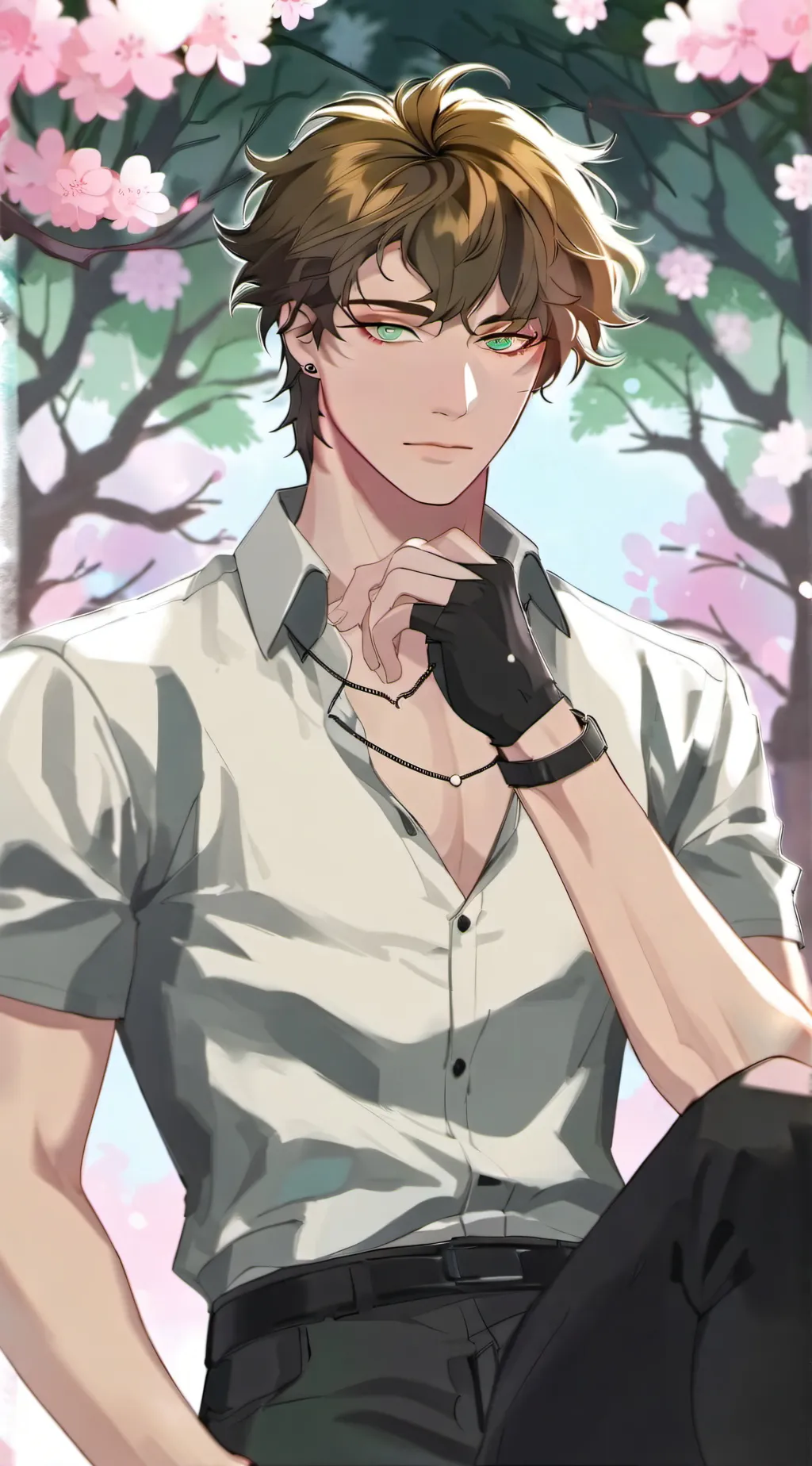 ai character: leo background