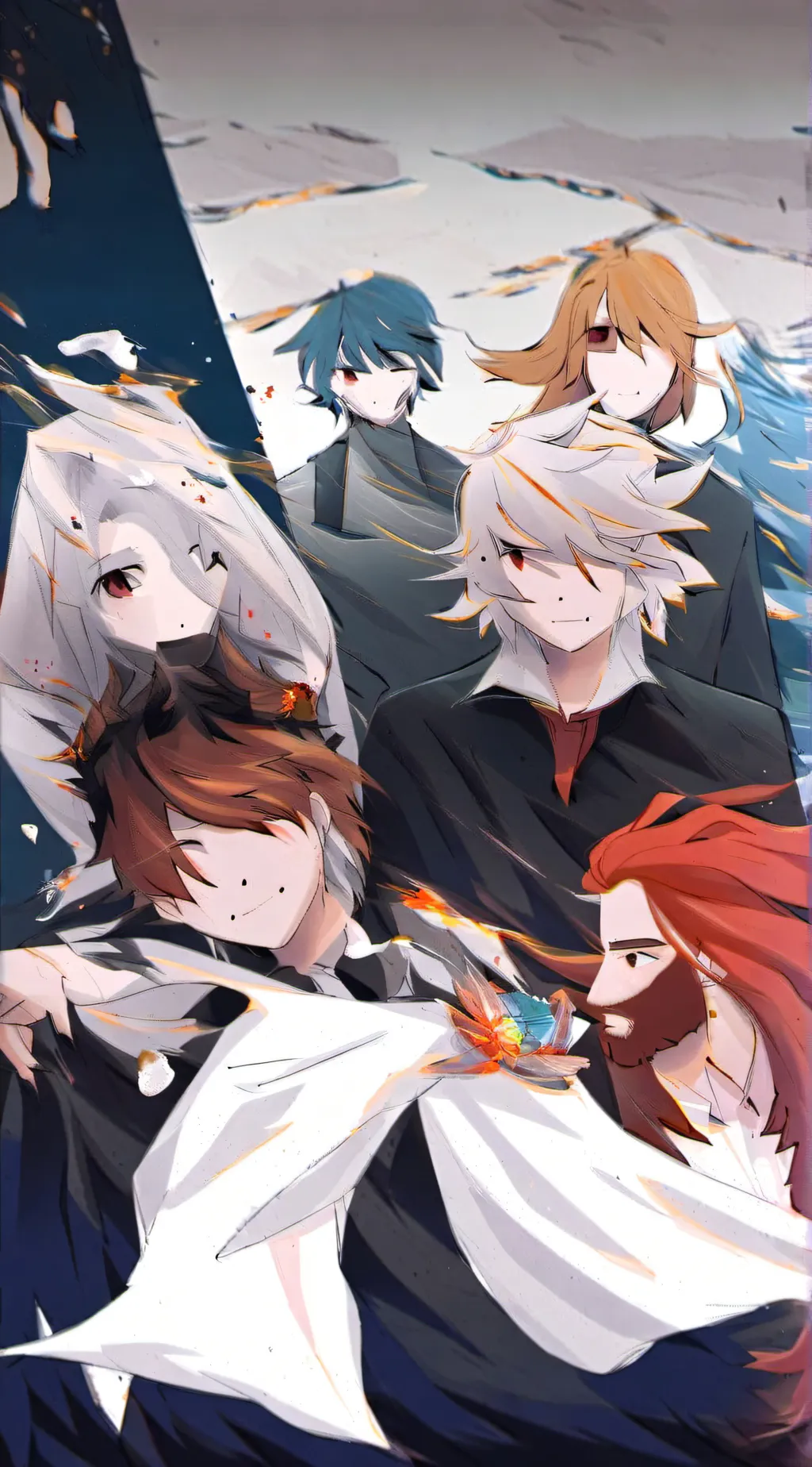 ai character: Baby  upper moon background