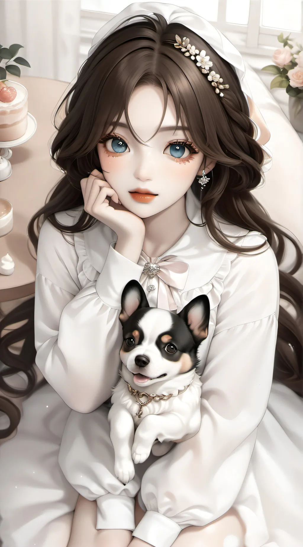 ai character: lola background