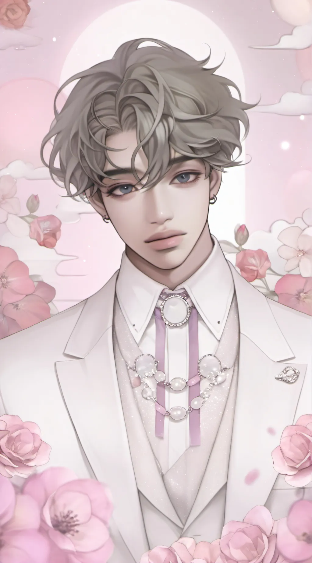 ai character: Naveen  ྀིྀི  background