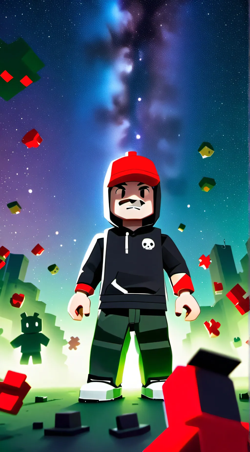 ai character: Mrmeme9113 background