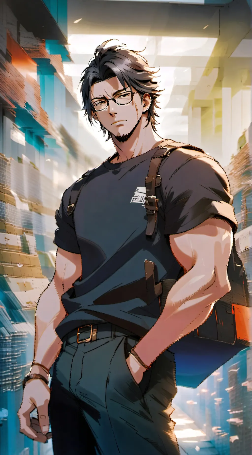 ai character: Gabe ￼ background