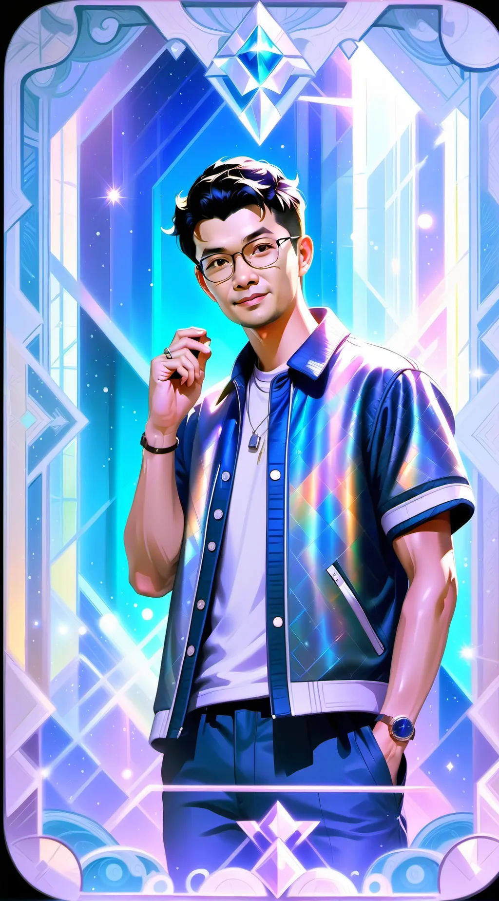 ai character: Father  background