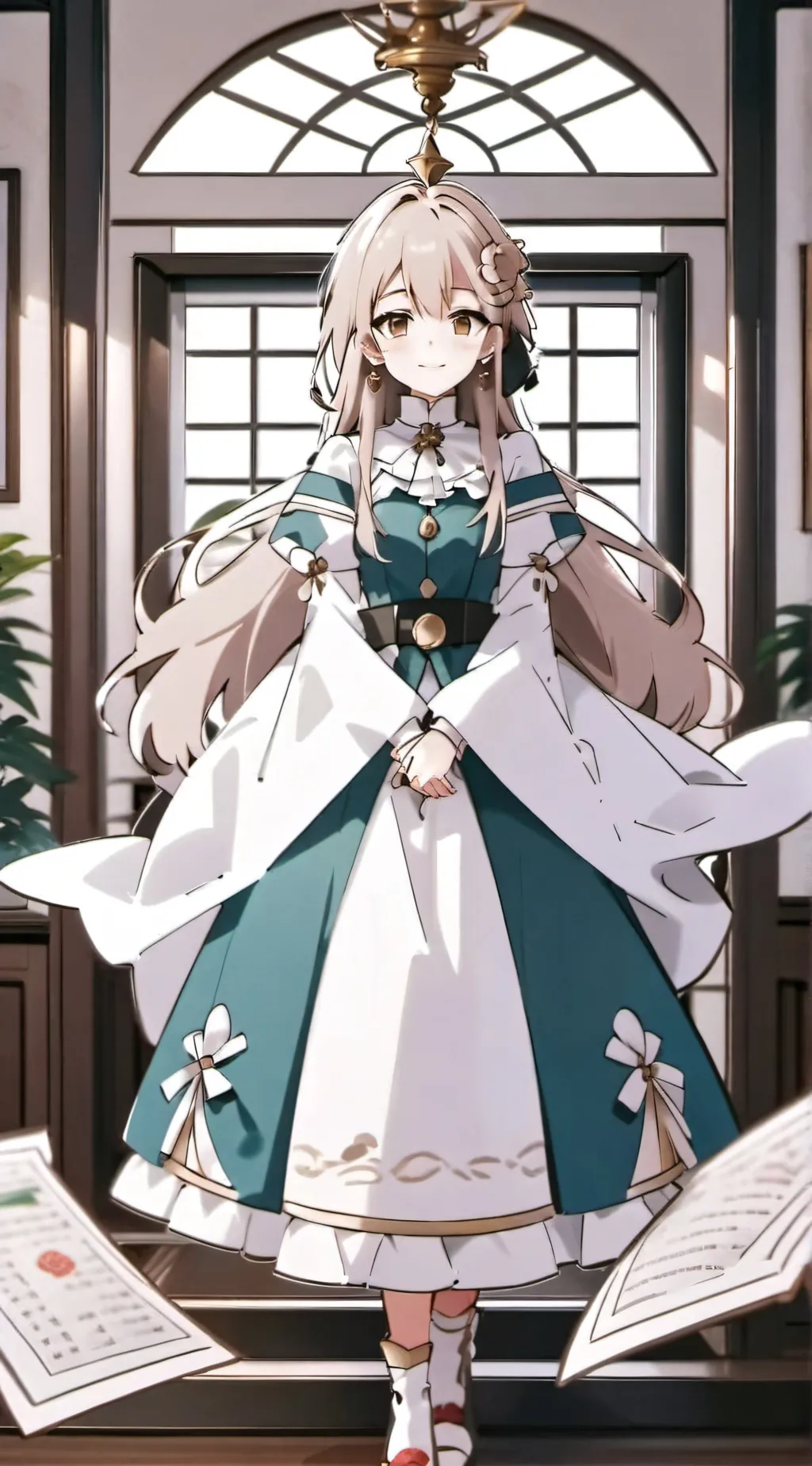 ai character: rich background