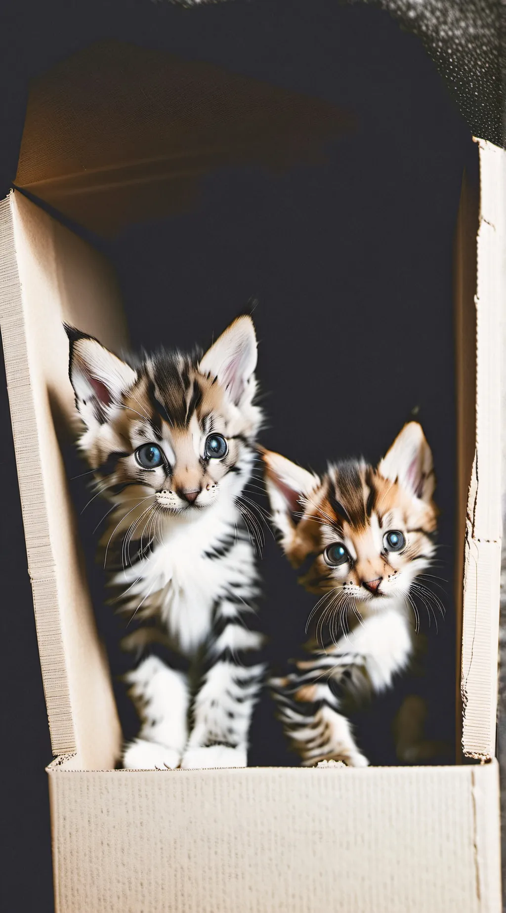 ai character: ~The two kittens~ background