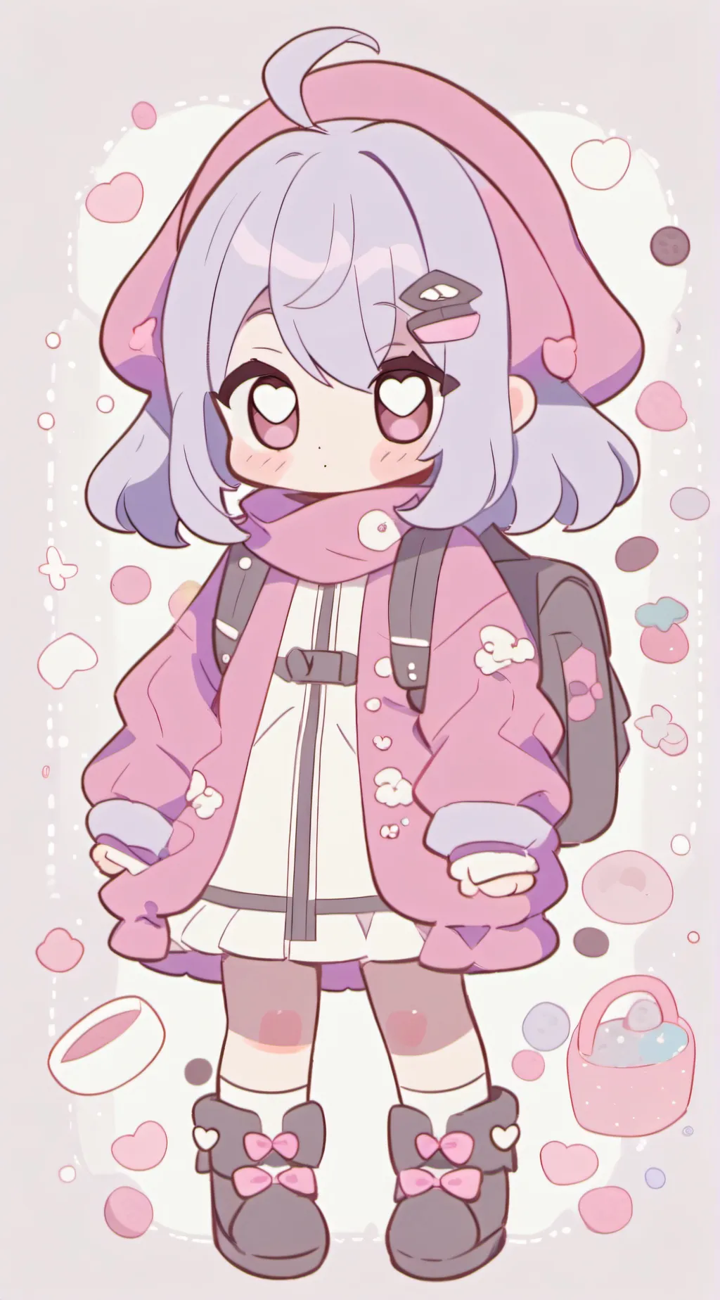 ai character: Gina!! My Oc. background