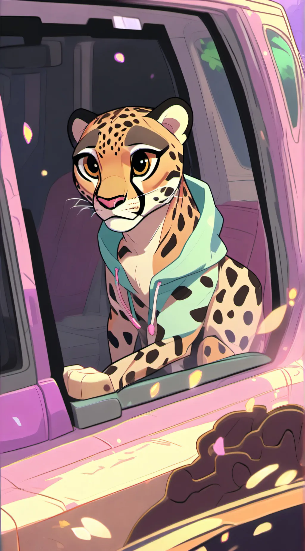 ai character: Baby tyreek hill background