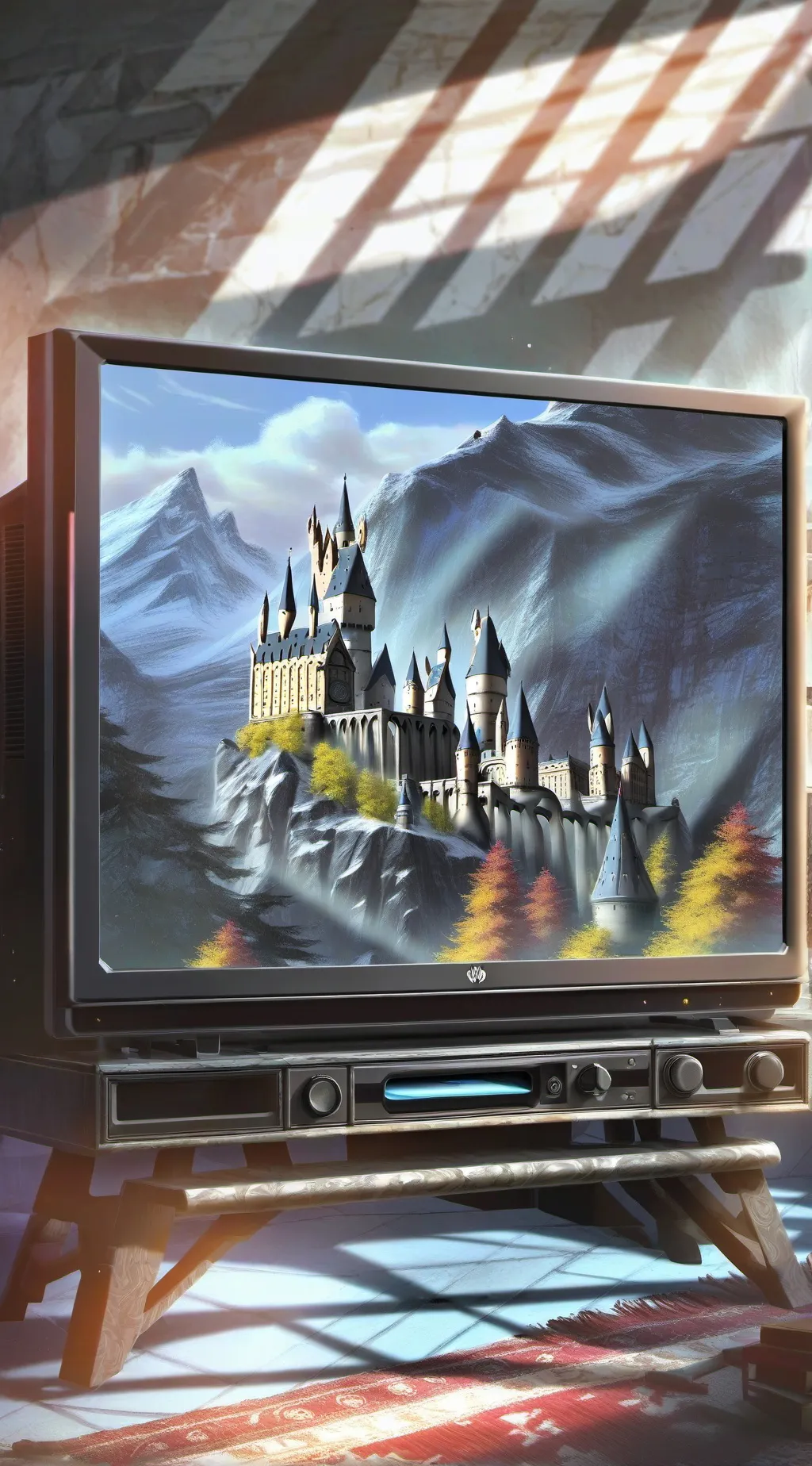 ai character: Hogwarts￼￼ background