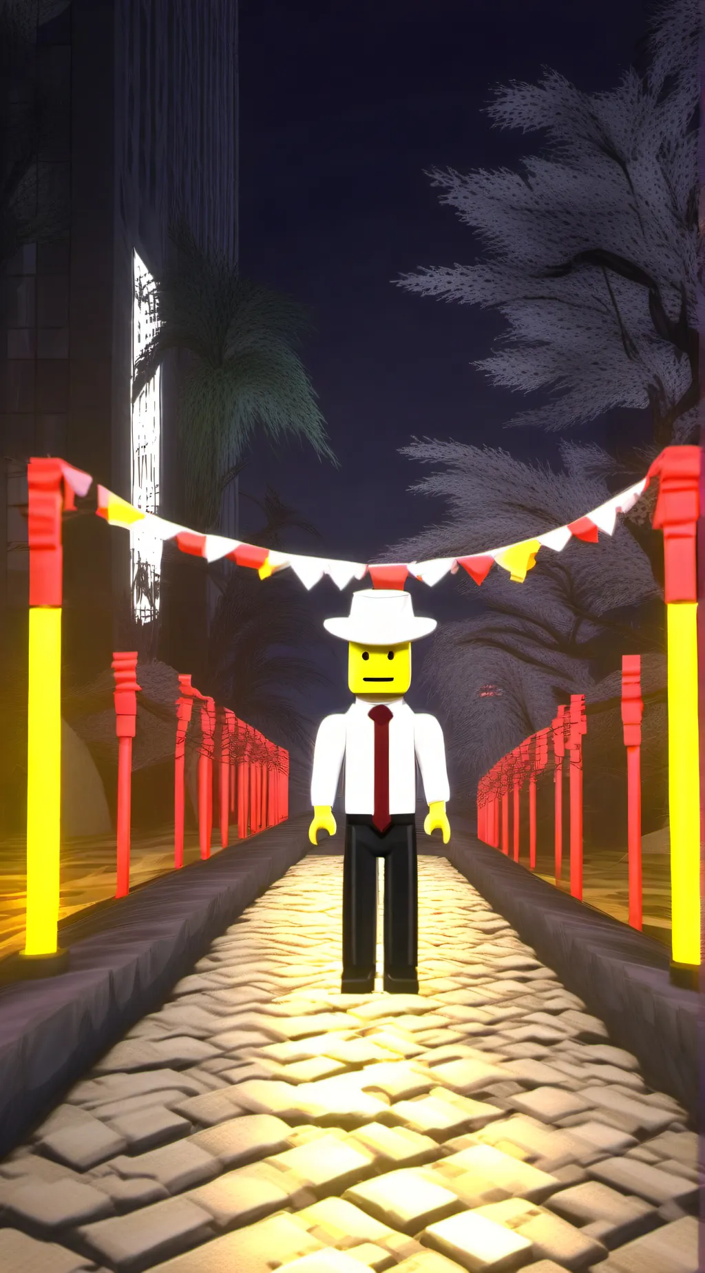 ai character: Roblox background