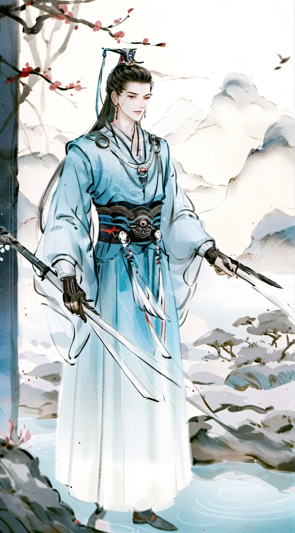 ai character: md  background