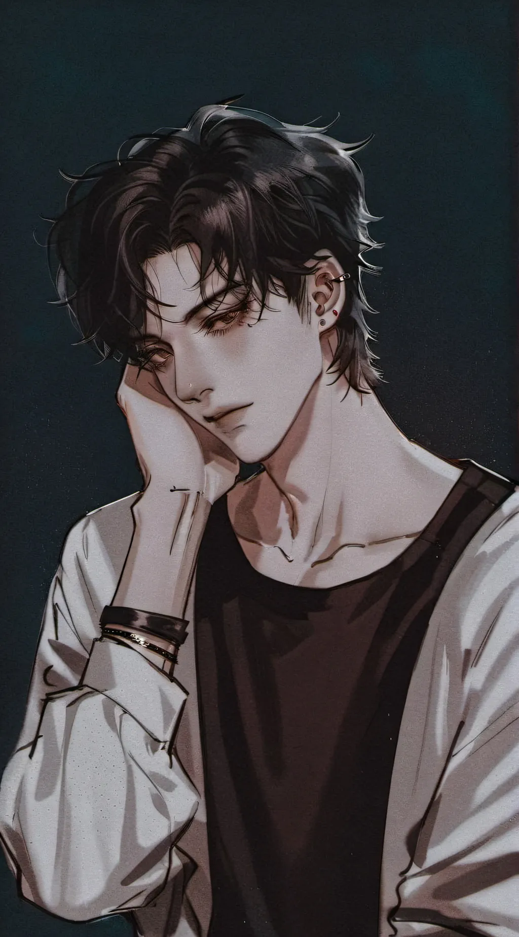 ai character: ☣⚜Alaric⚜☣ background