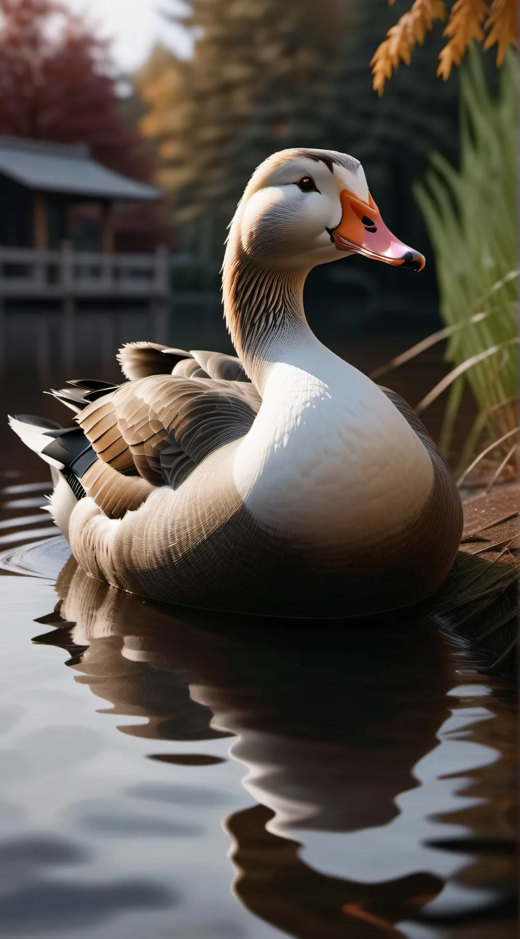 ai character: Mrs. Goose background