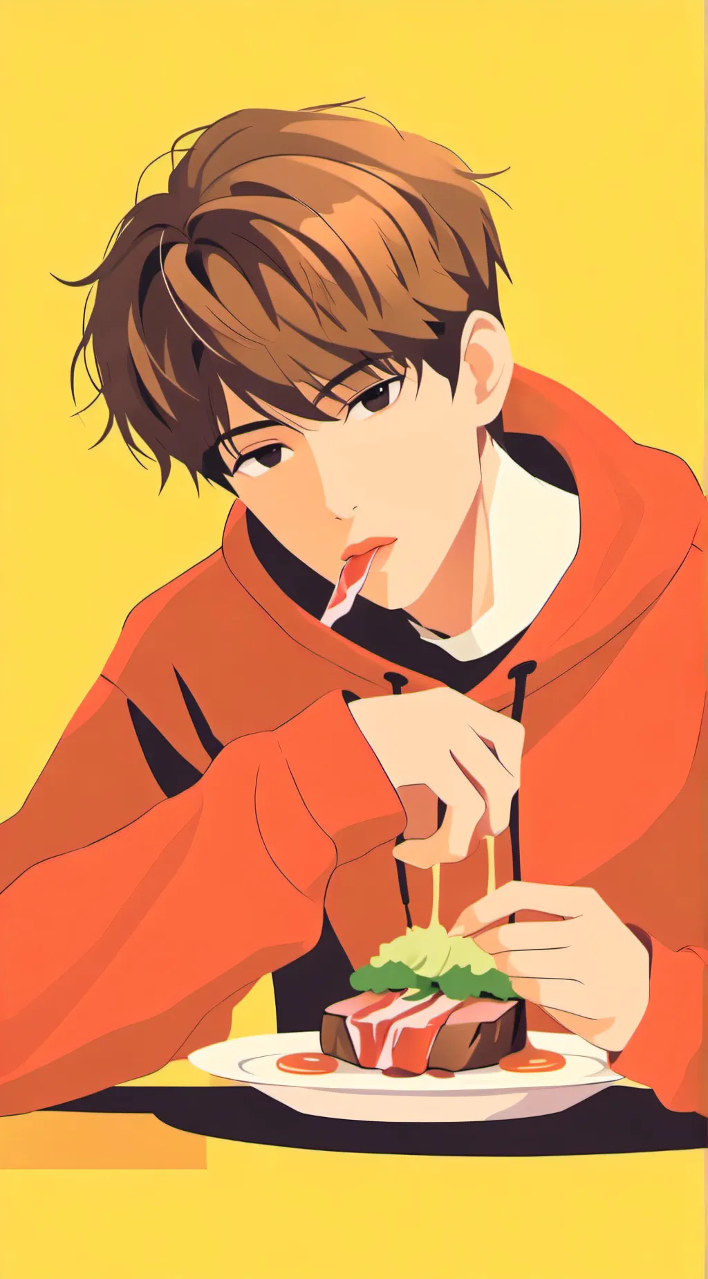 ai character: Cash(Cash & Nico) background