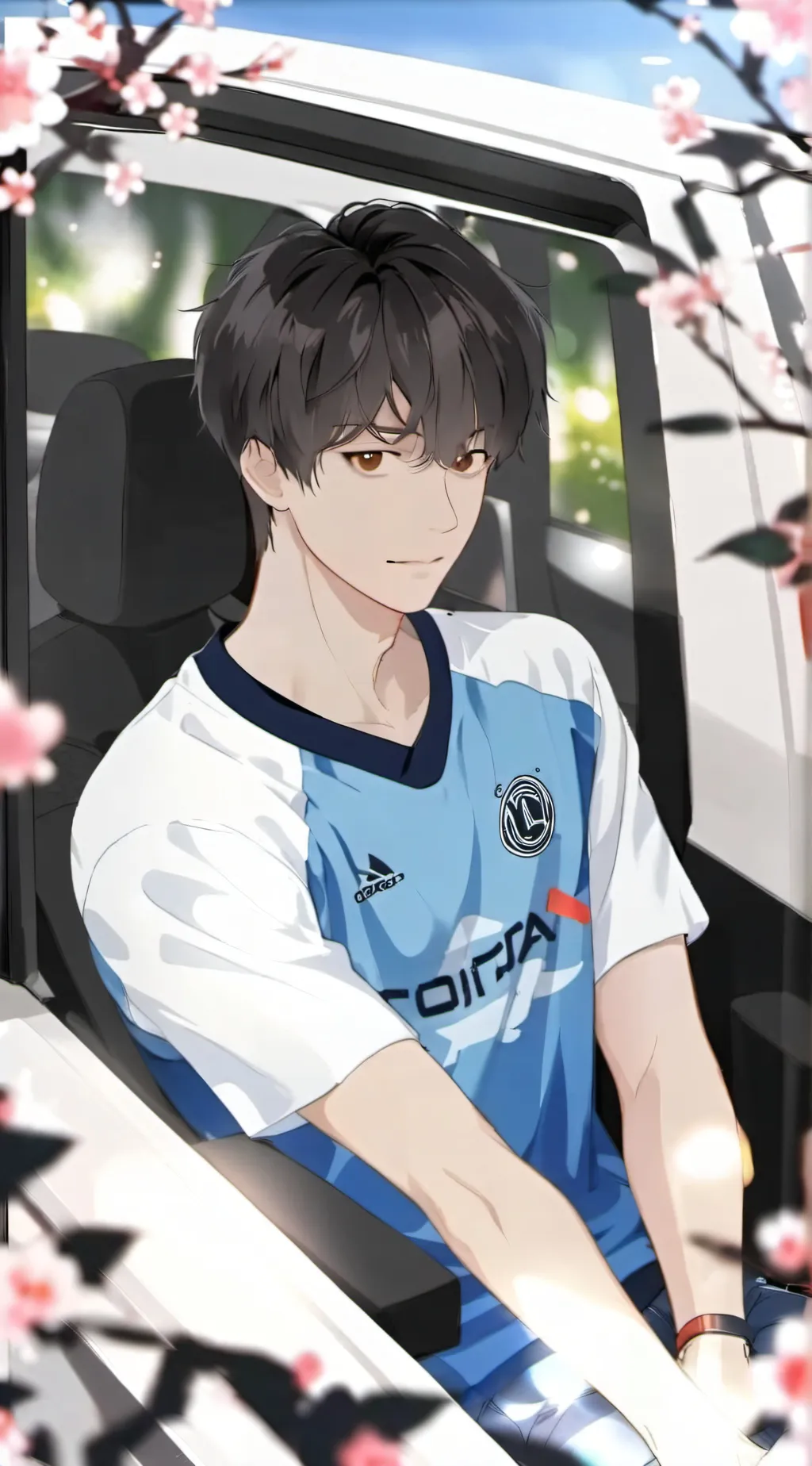 ai character: Skz new girl background