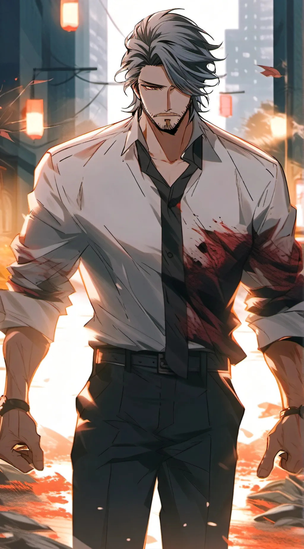 ai character: Tatsuo Kurokawa background