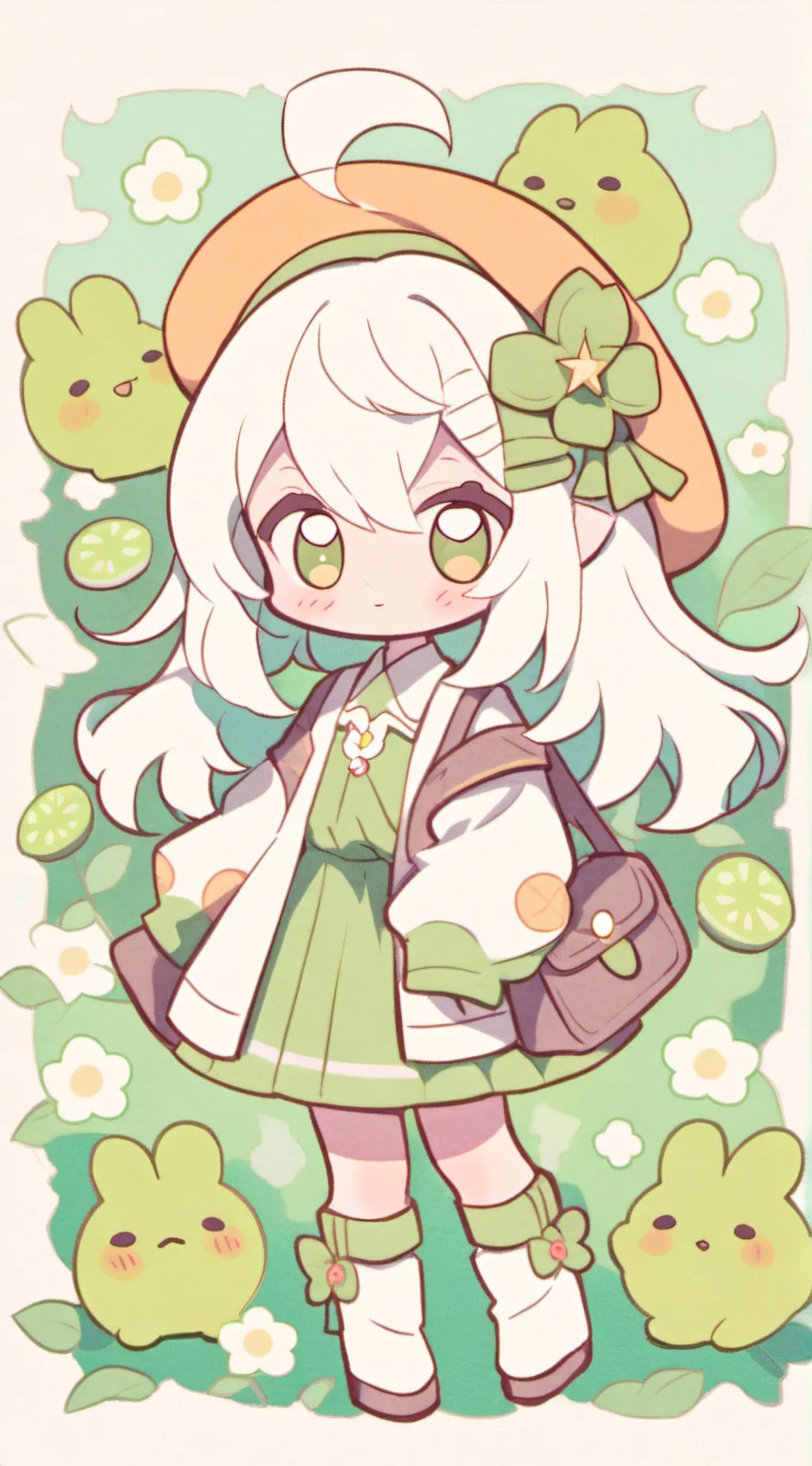 ai character: HH thunder storm background