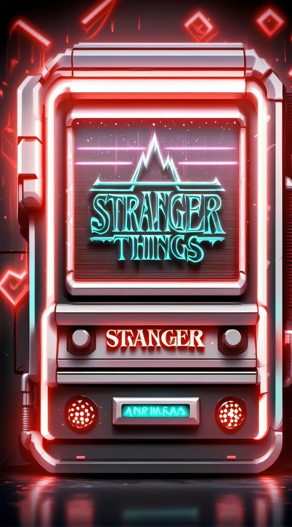 ai character: Stranger Things  background