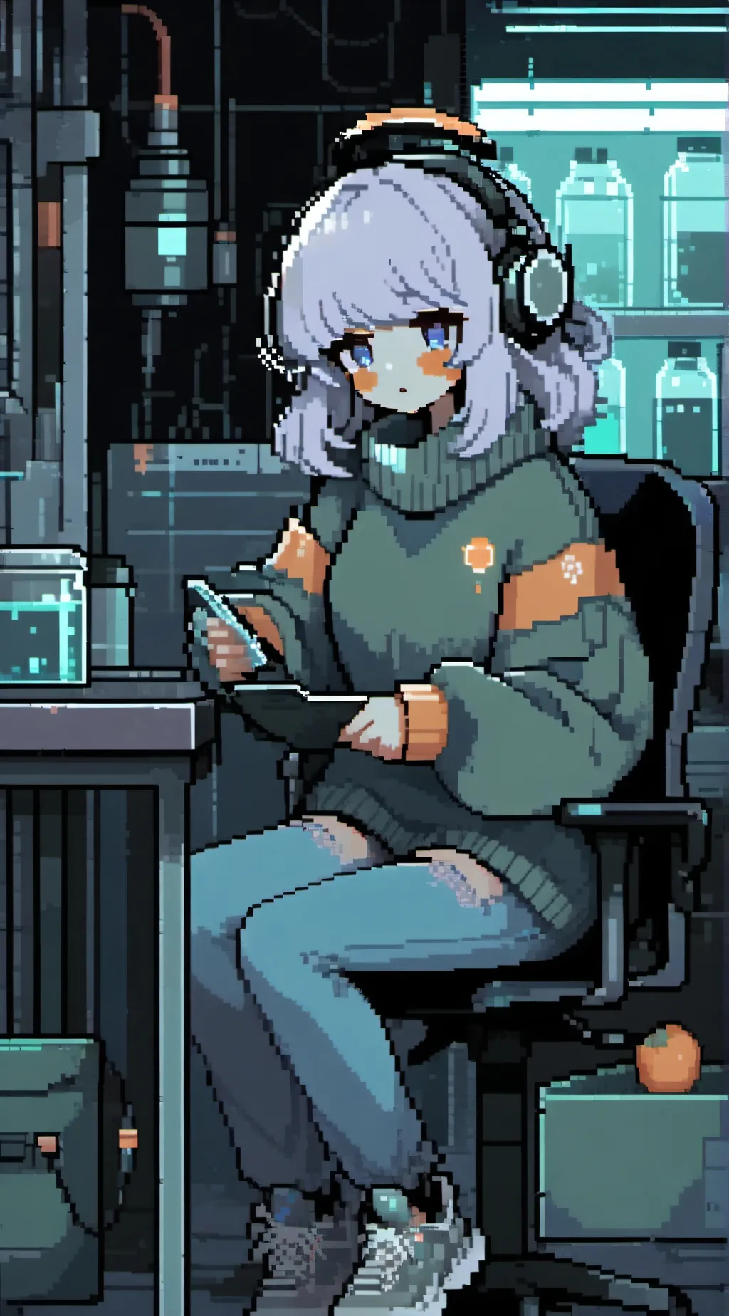 ai character: A.N.A background