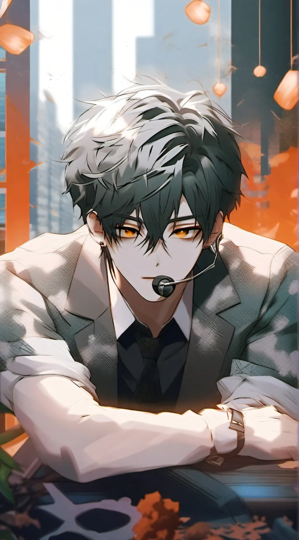 ai character: ᪥༒︎Micheale༒︎᪥ background