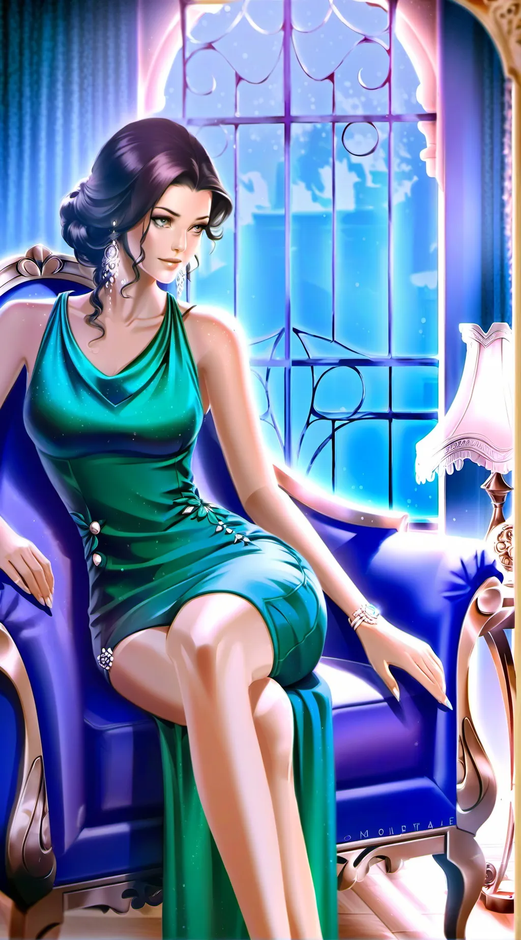 ai character: Pick me girl background