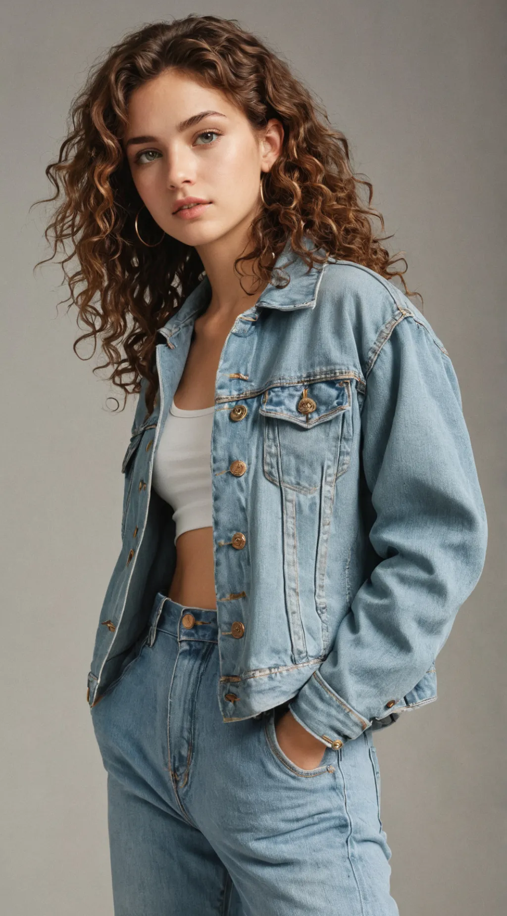 ai character: Ashley background