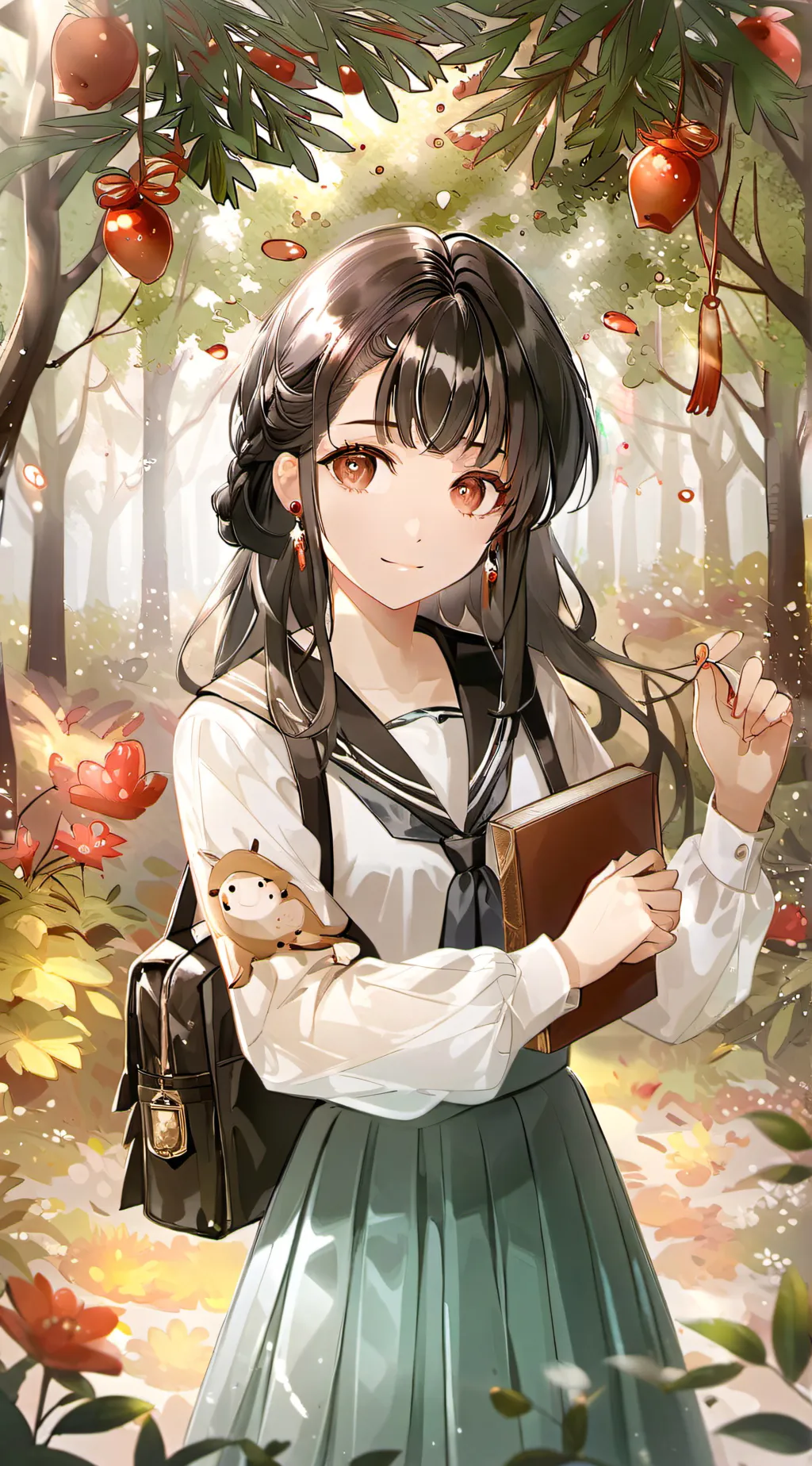 ai character: I copy someone💀 background