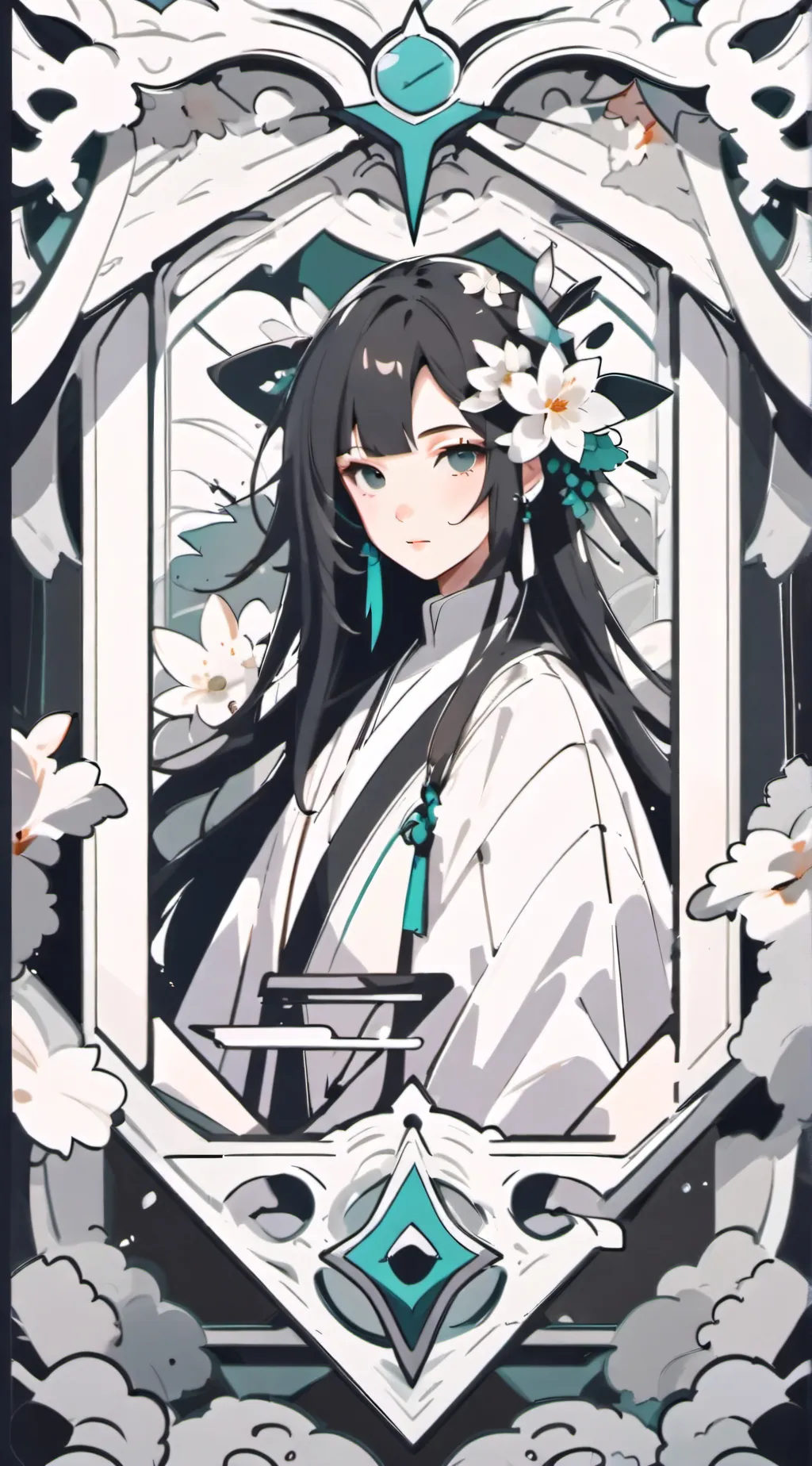 ai character: Saya background