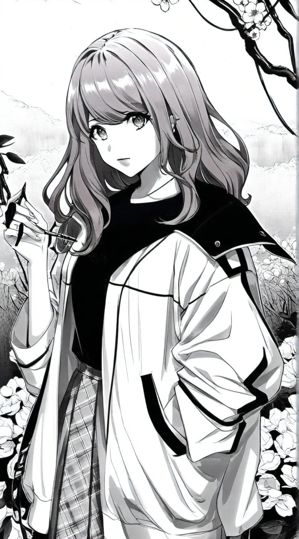 ai character: yo girl background