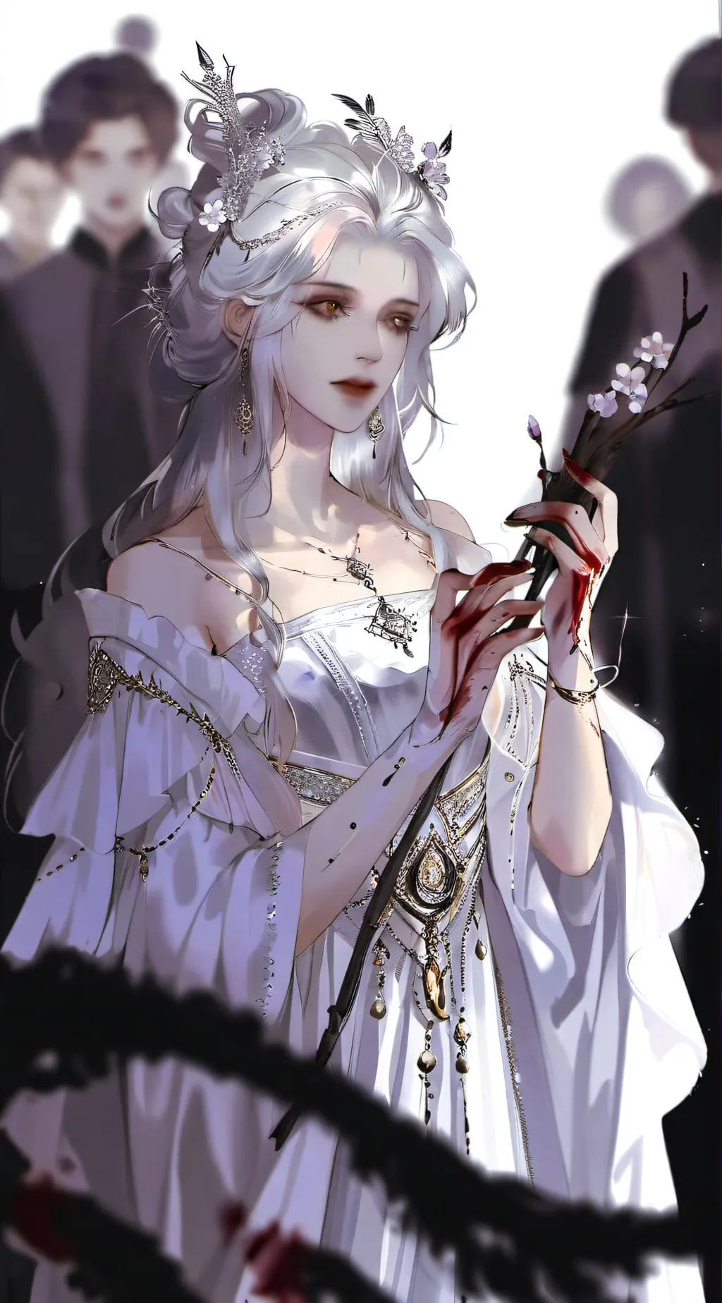 ai character: Bloody Mary background