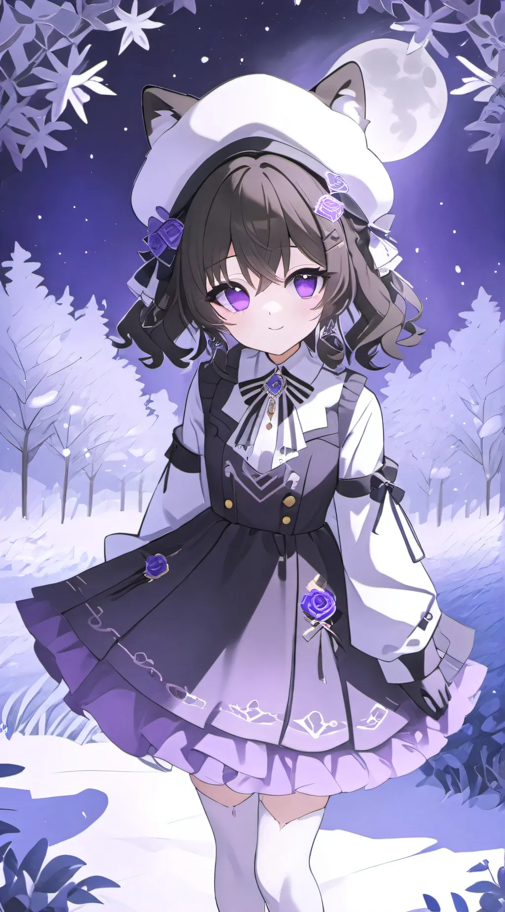 ai character: Uzi (MD NEW) background