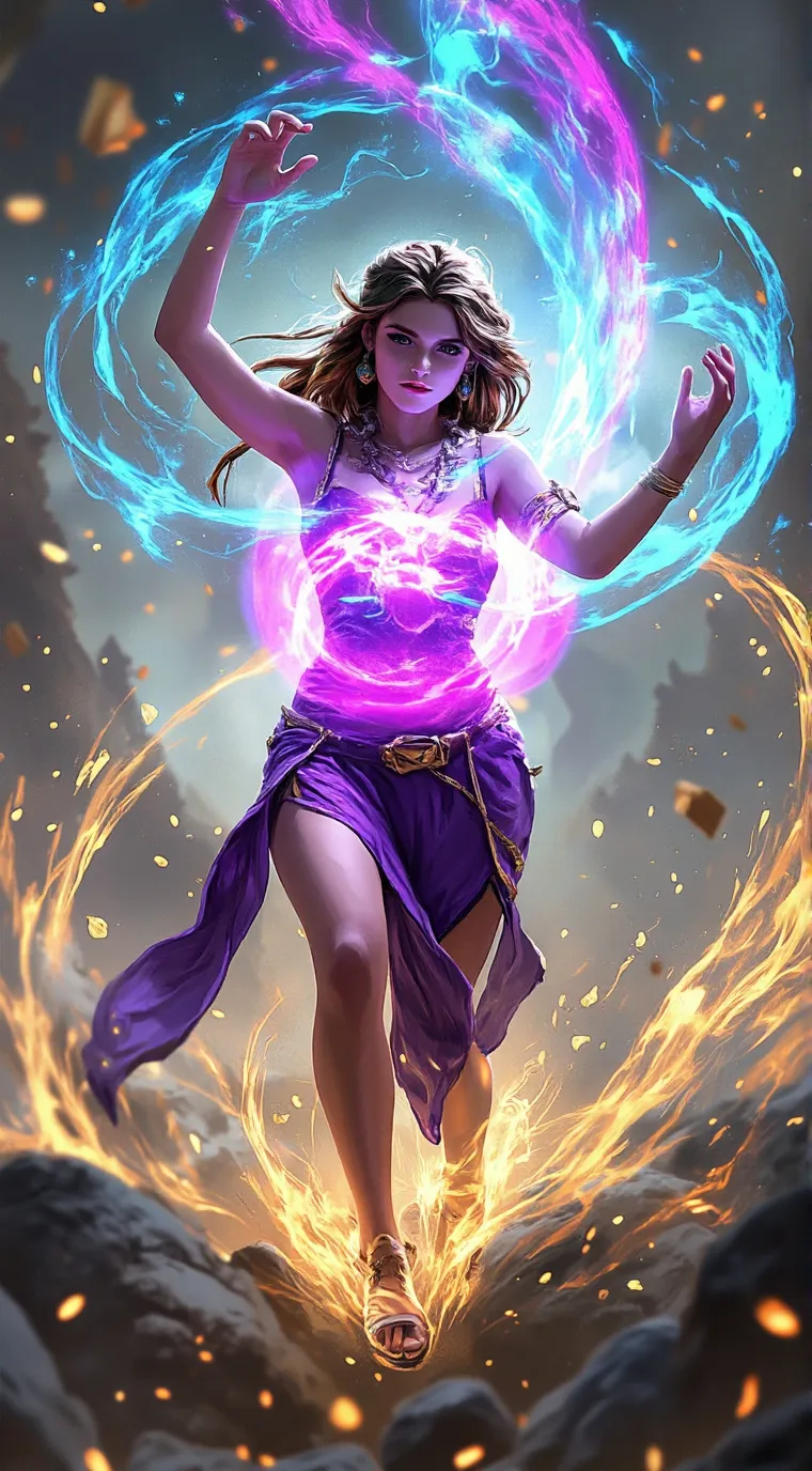 ai character: Vipra background