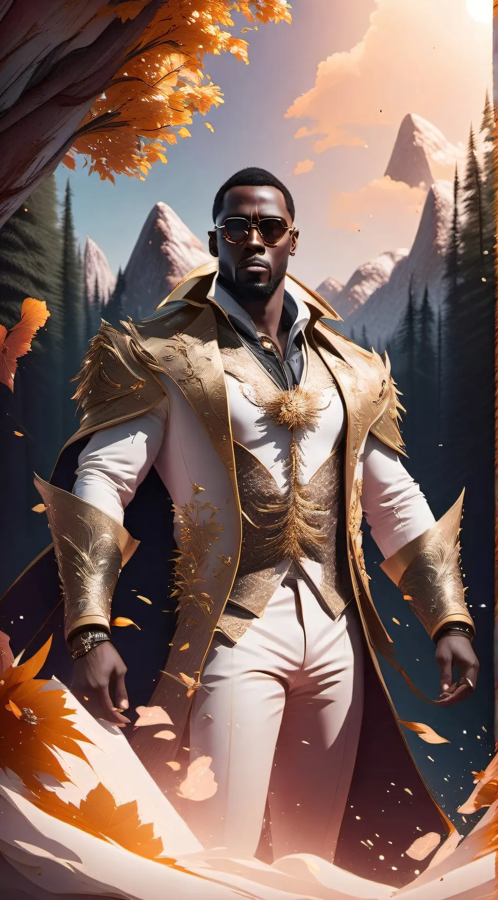 ai character: Diddy background