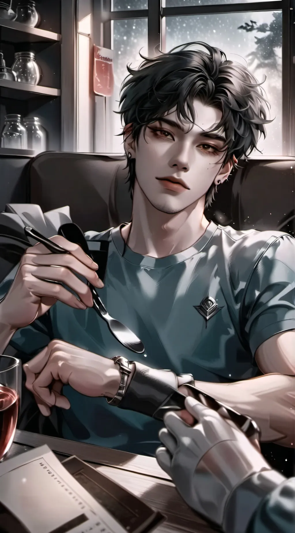 ai character: Axel background