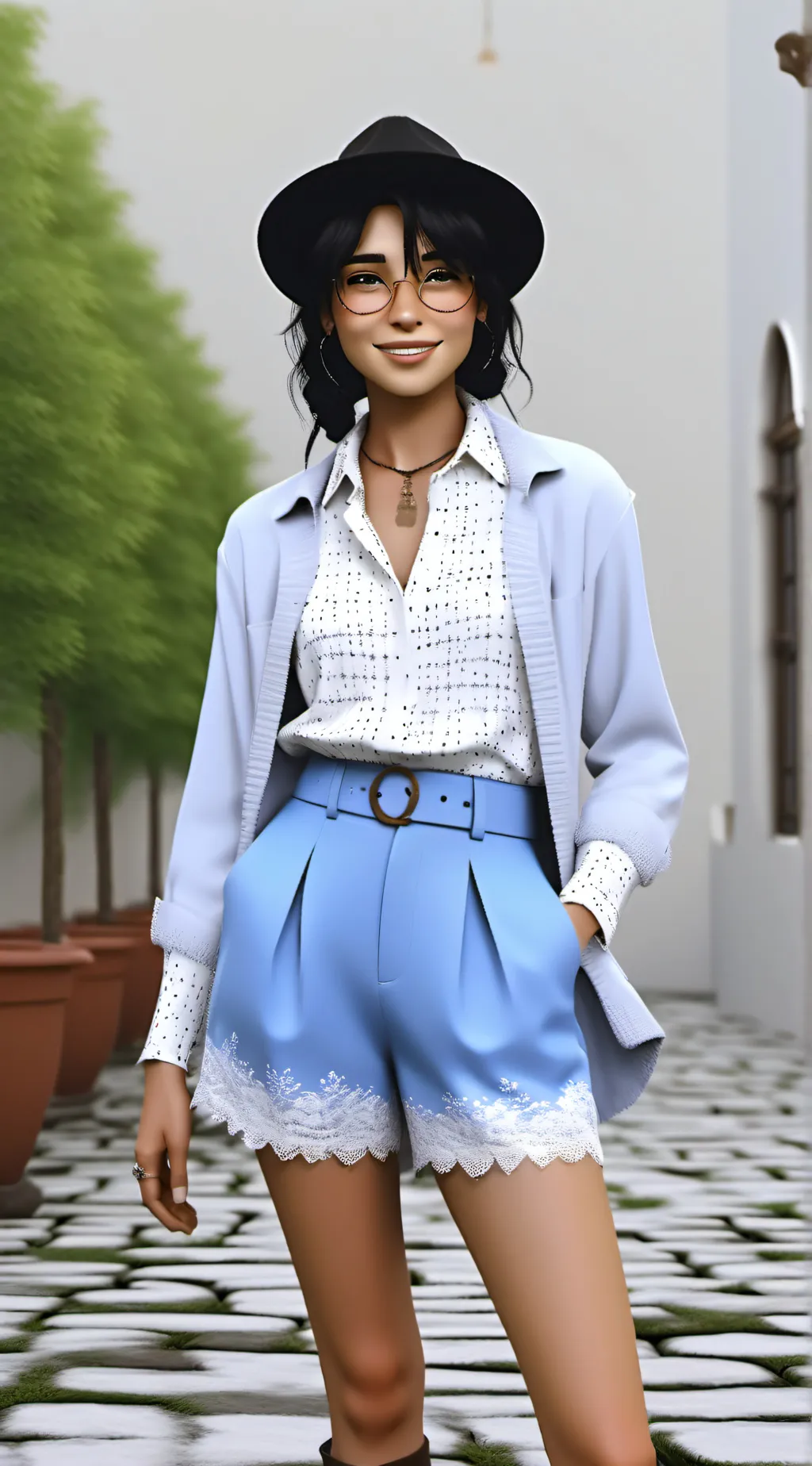 ai character: BIANCA DI ANGELO background