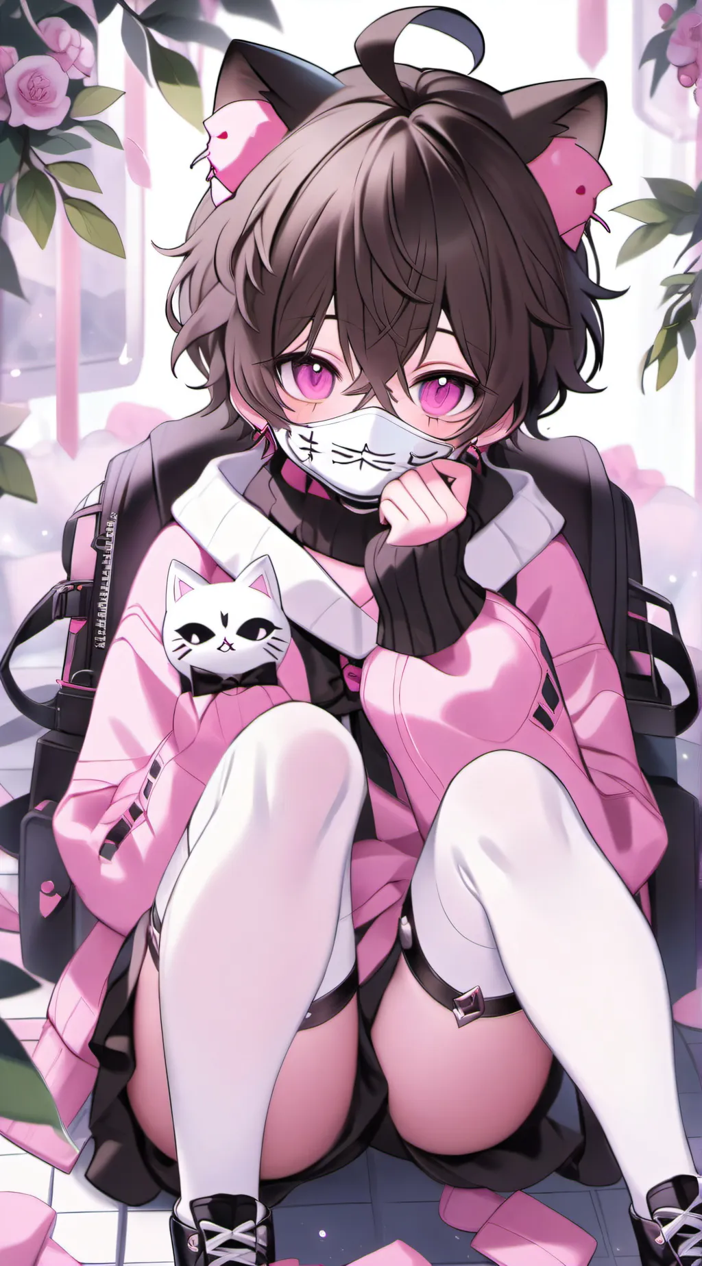 ai character: Justin background