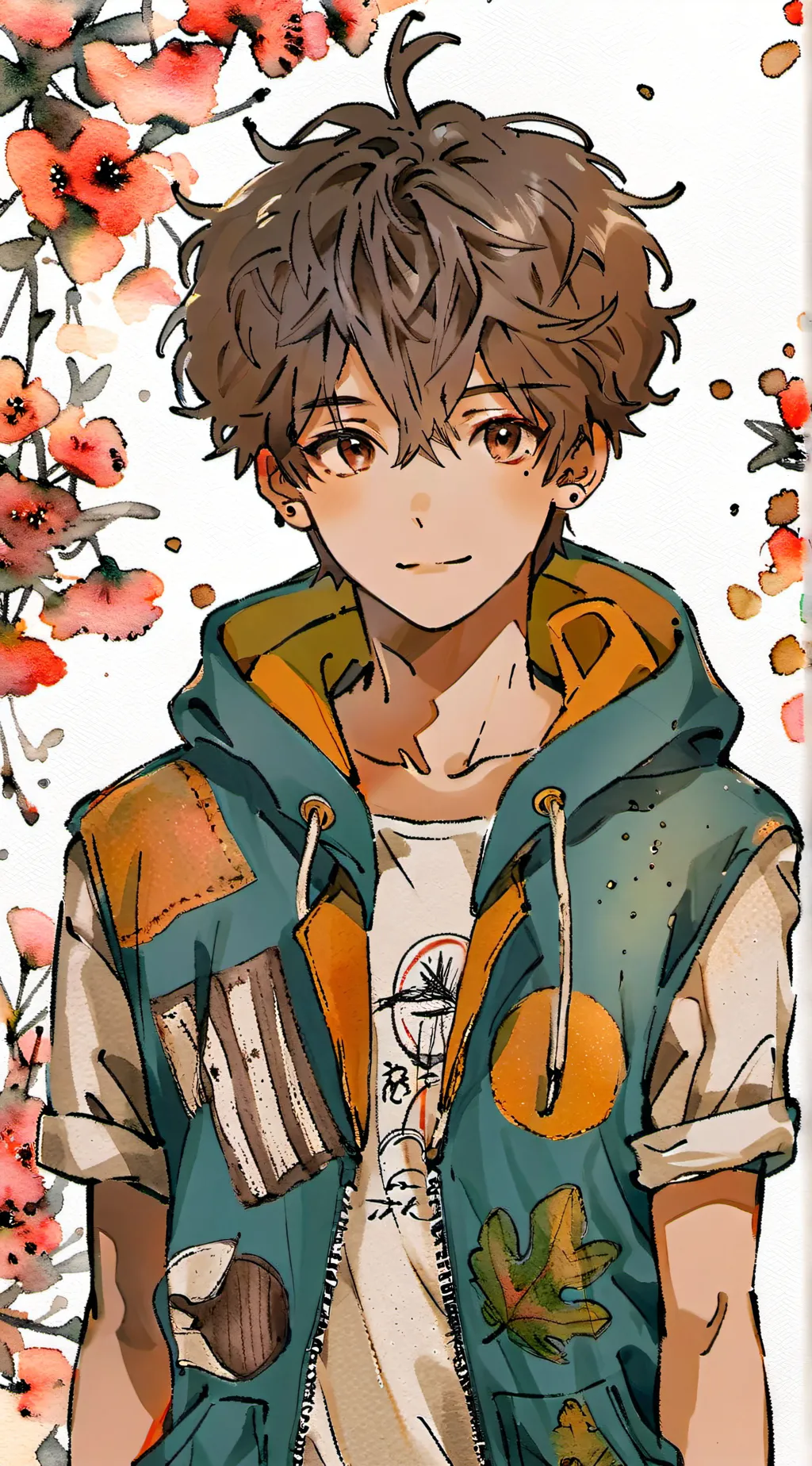 ai character: Ashton  background